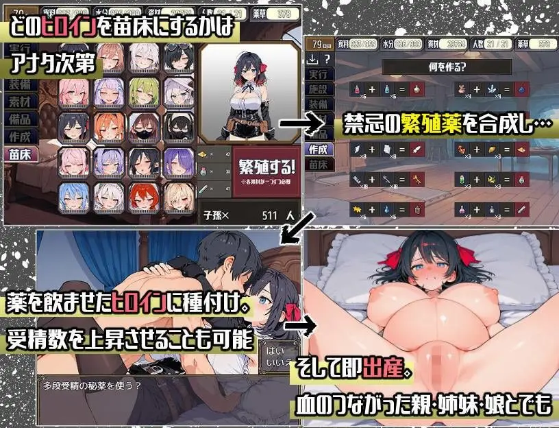 ポストアポカリプス-繁殖と禁忌の英雄- 画像7