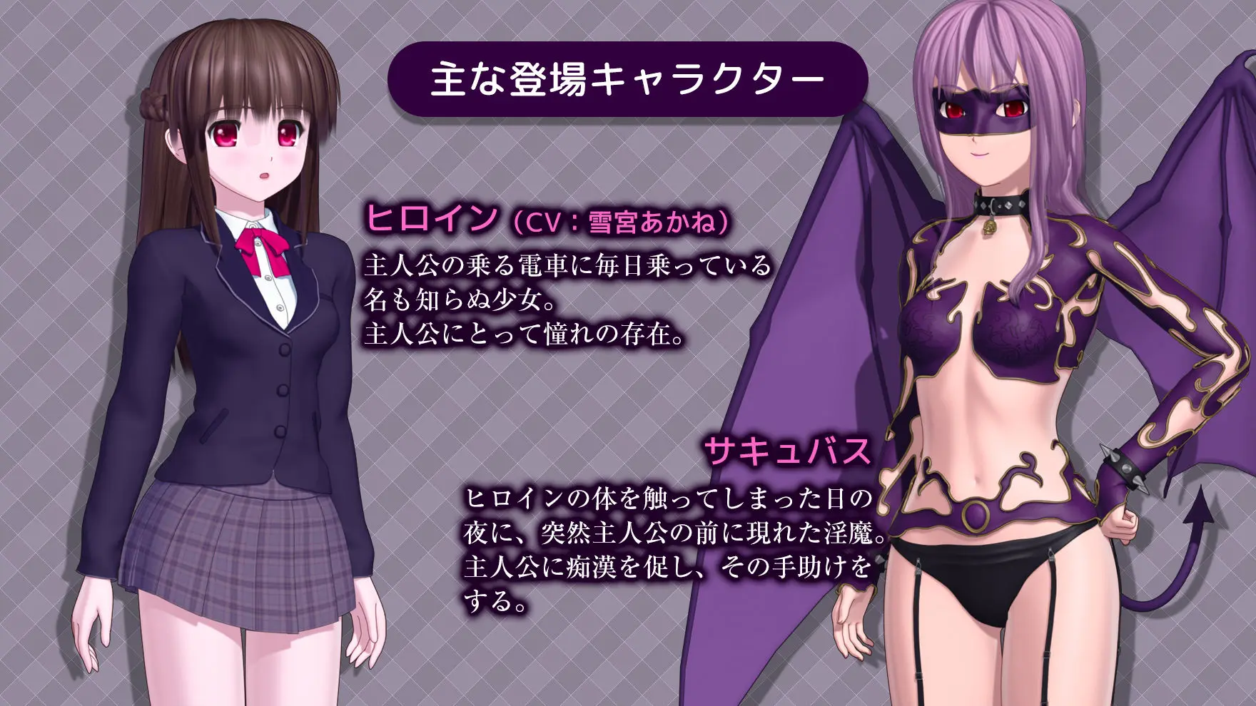 電車の中の淫魔 画像2