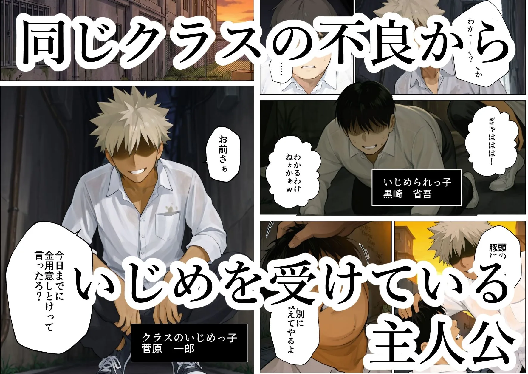 簒奪-いじめられっ子の僕が、いじめっ子の彼女寝とって復讐した話- 画像1