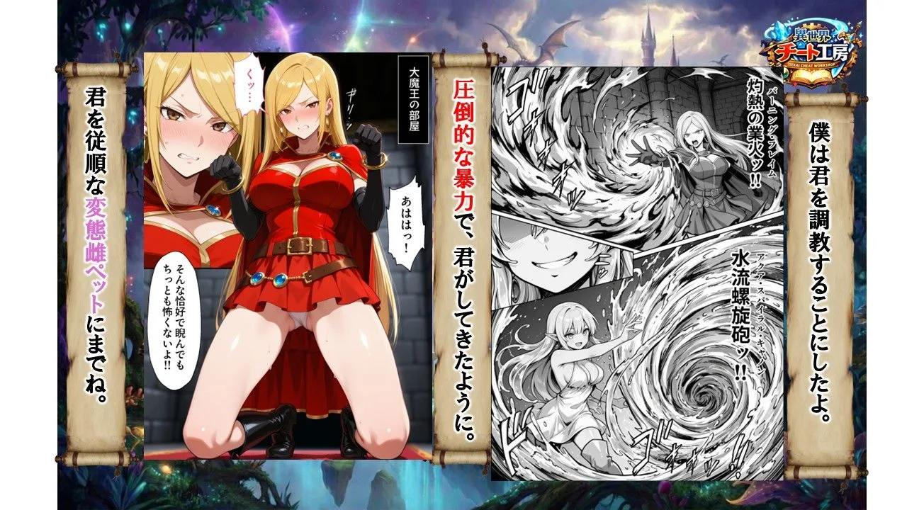 異世界でハズレジョブ『調教師』を与えられた僕は、女王と呼ばれた高慢高飛車お嬢様を可愛い雌豚ペットに完堕ちさせる。 画像7