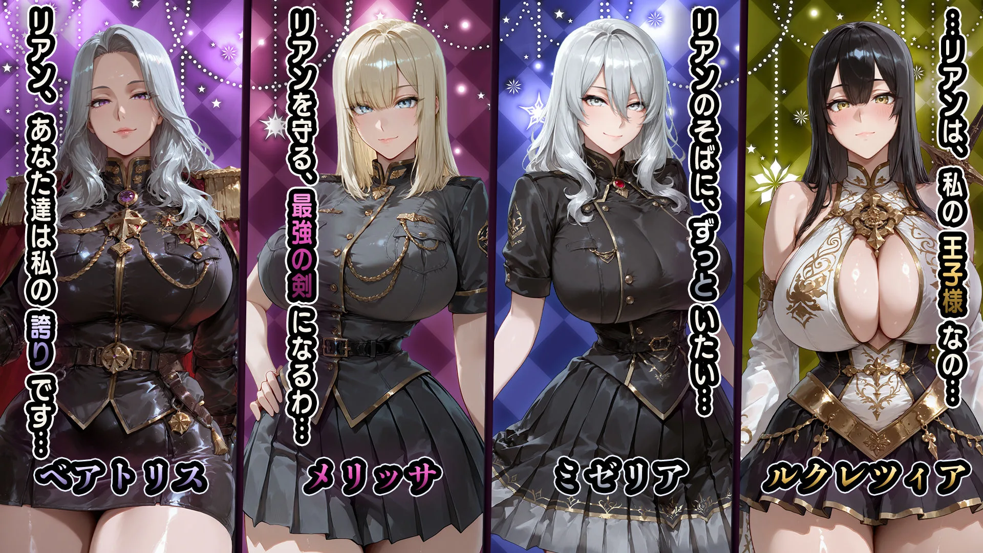 NTRファンタジー 堕落と支配の連鎖 -帝国女子たちの陥落- 画像4