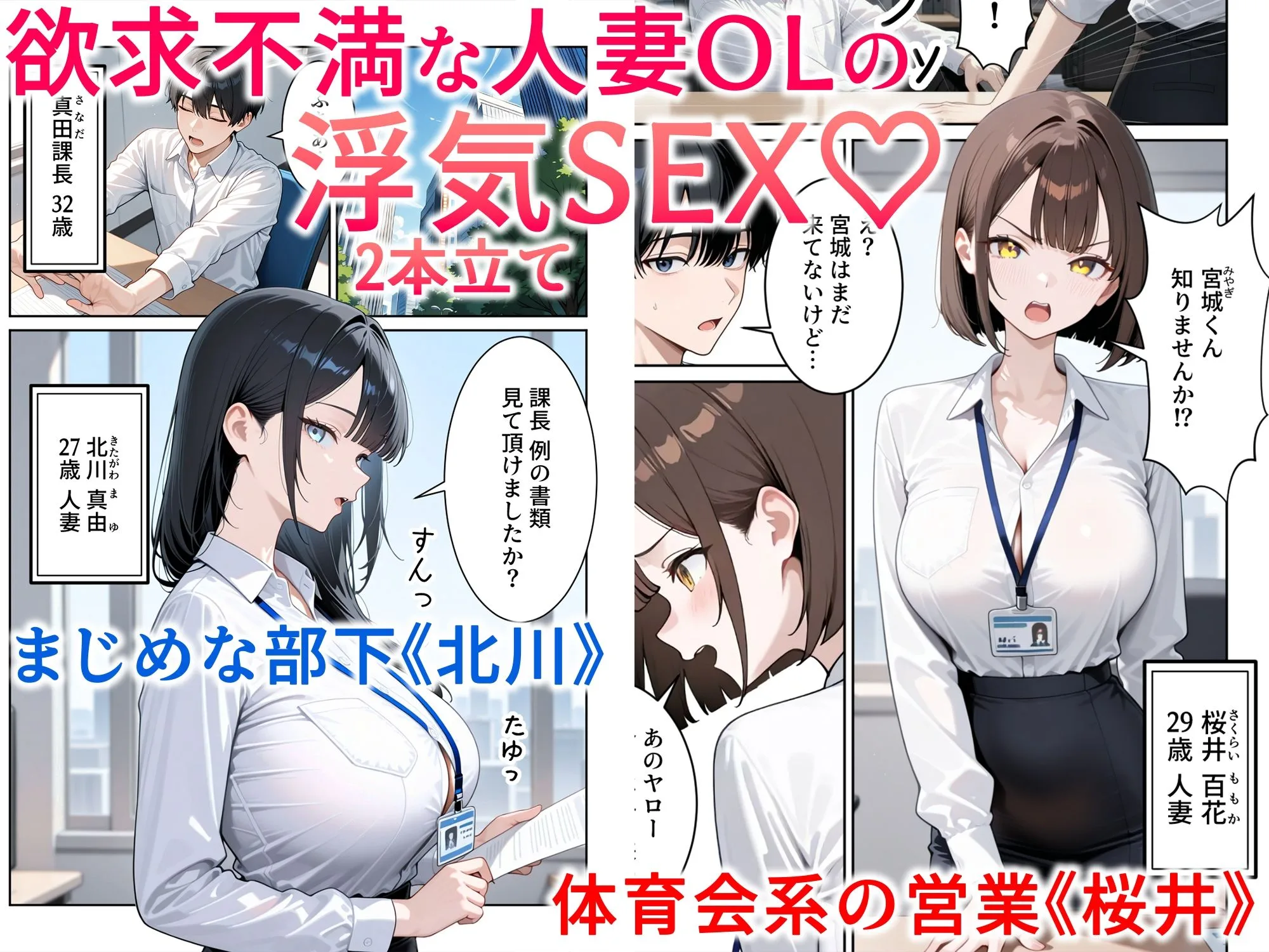 職場の人妻OLと浮気SEXしてしまった件 画像1