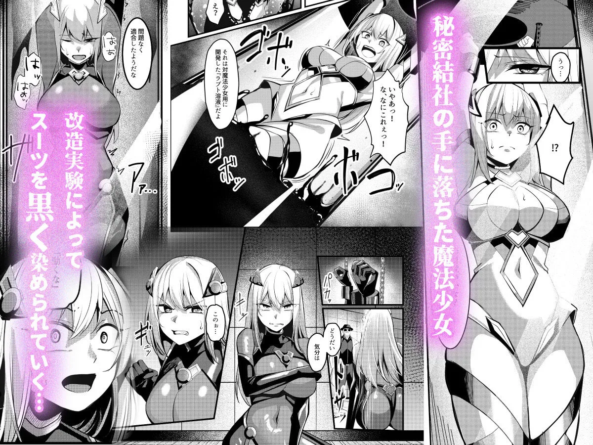 魔法少女セイントリリィ・戦乙女 〜敵組織に洗脳調教された魔法少女が性処理戦闘員に堕ちるまで〜 画像3