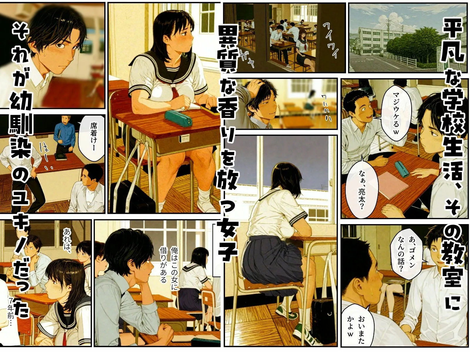ポチャで体臭キツイ幼馴染とラブラブ仲直りセックス!? 画像3