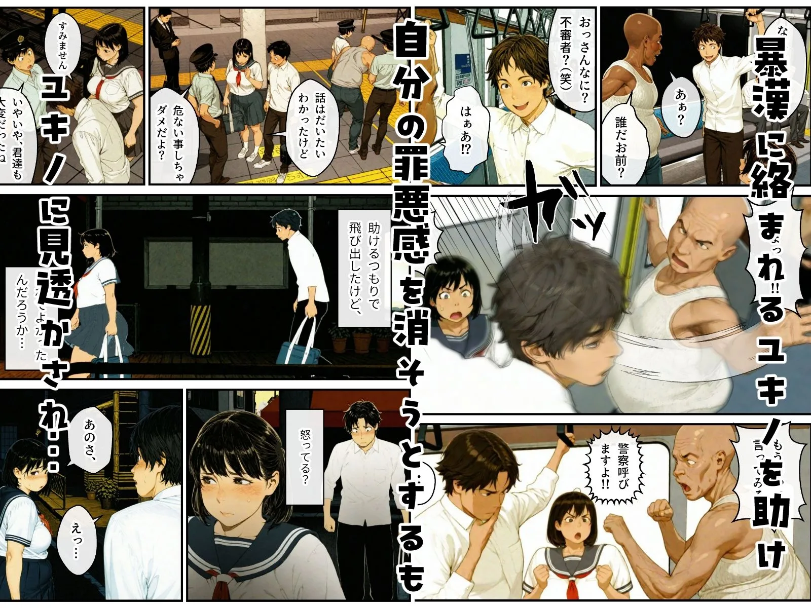 ポチャで体臭キツイ幼馴染とラブラブ仲直りセックス!? 画像5